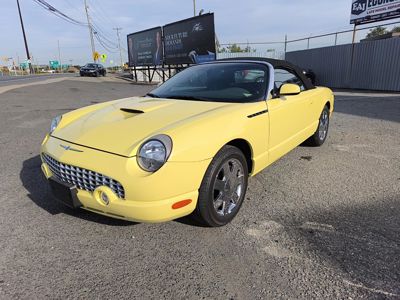 2002 Ford Thunderbird Yellow