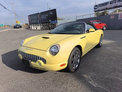 2002 Ford Thunderbird Yellow
