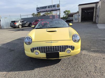 2002 Ford Thunderbird Yellow